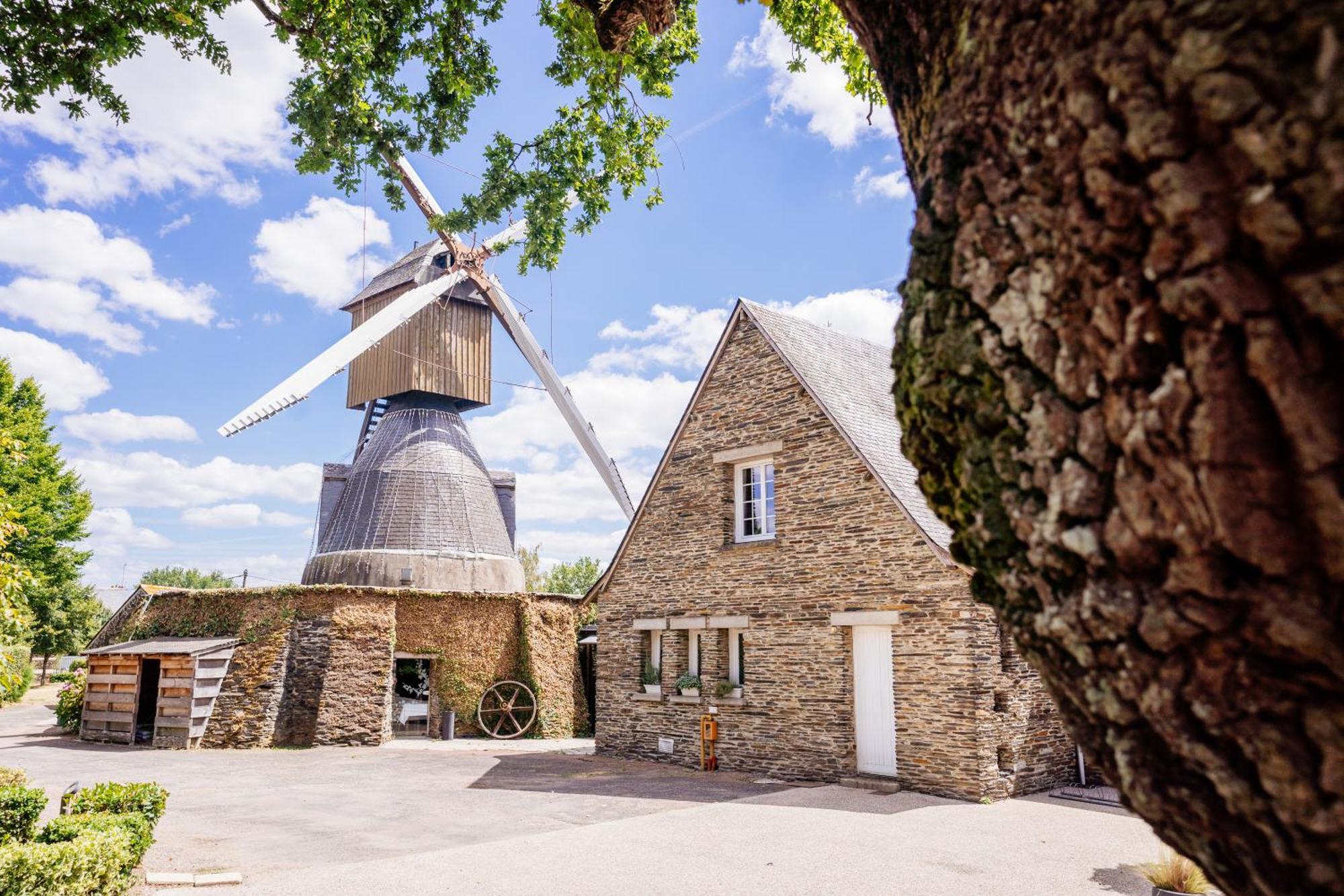 Logis Domaine Du Moulin Cavier Hotel Avrille  Bagian luar foto